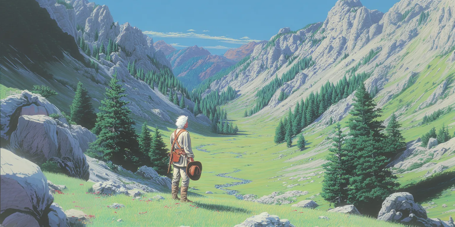 Illustratred scene